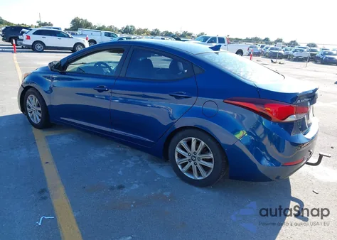 2015 Hyundai Elantra Se z USA, uszkodzony, nr VIN KMHDH4AE7FU412506